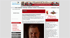 Desktop Screenshot of feuerwehr-aichwald.de
